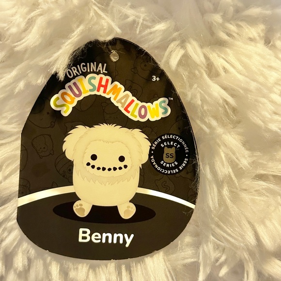 Squishmallow BENNY SNOWMAN BIGFOOT 16 Inch SELECT SERIES Plush! - Picture 4 of 5